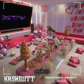 [KA$HOUTT] GALENTINES HANGOUT BACKDROP