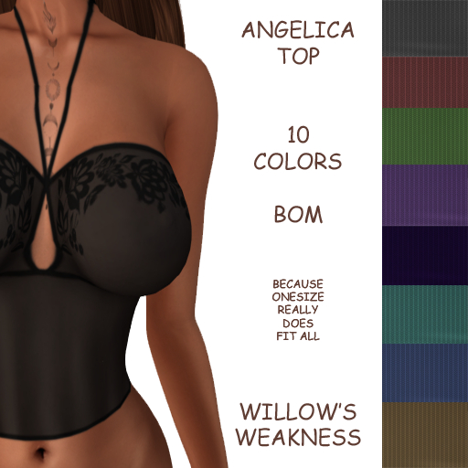 ANGELICA  HALTER TOP