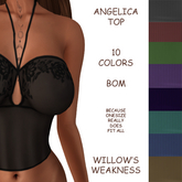 ANGELICA  HALTER TOP