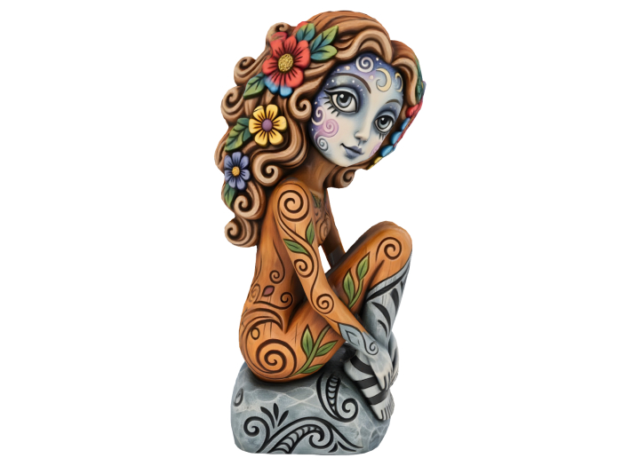 HB: Carved Whimsy Girl FuLL PERM