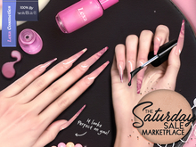 Lexa - Marble Coffin Nails TSS MP SALE