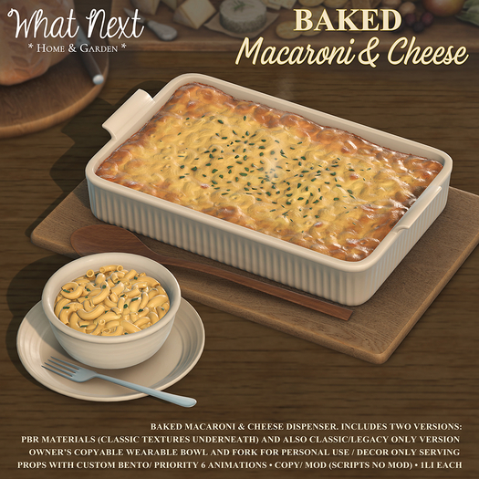 {wn} Baked Macaroni & Cheese