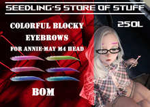 M4 AnnieMay Blocky colorful brows BoM