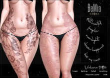 BeMia. Valeria tattoo * TSS MP *
