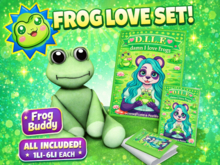 PixelHalo Frog Love Set