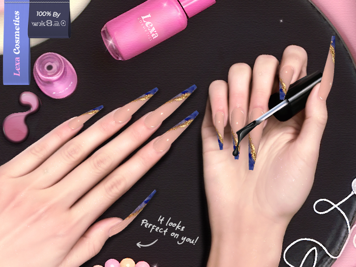 Lexa - Elena Coffin Nails 
