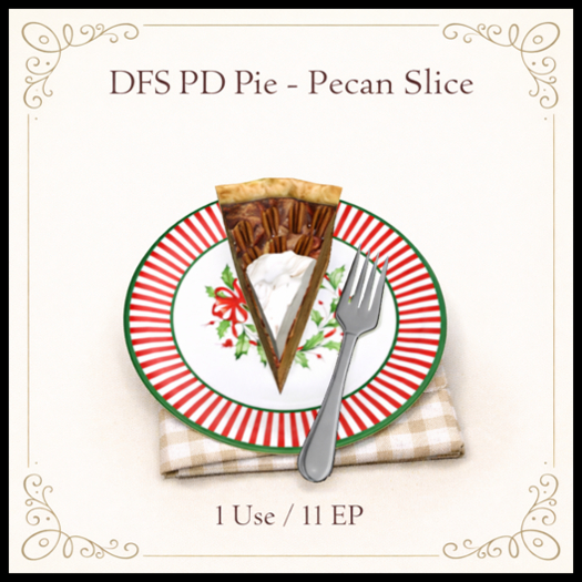 DFS PD Pie - Pecan Slice - ACTUAL ITEM