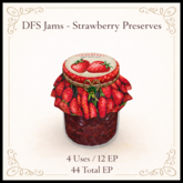 DFS Jams - Strawberry Preserves - ACTUAL ITEM