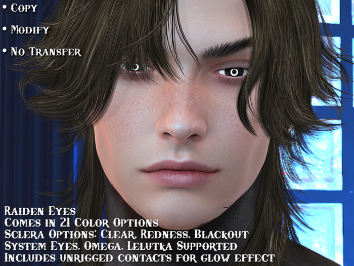 [Azai] - Raiden Eyes Set