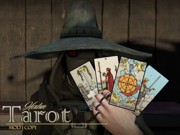 - Hexton - Tarot - Four Card Hand Spread -