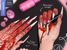 Lexa - BloodyMary Coffin Nails + Blood BOM