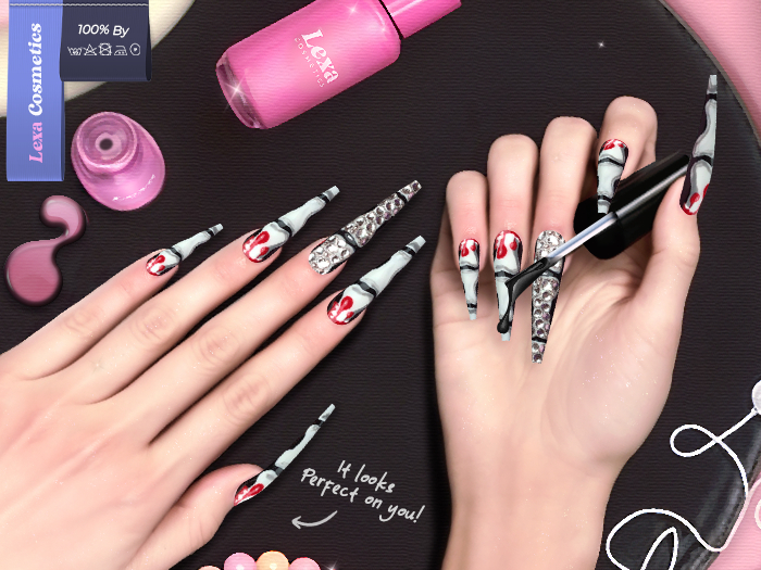 Lexa - Bones Coffin Nails