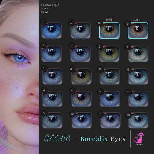 15 - Borealis Eyes - A R T E