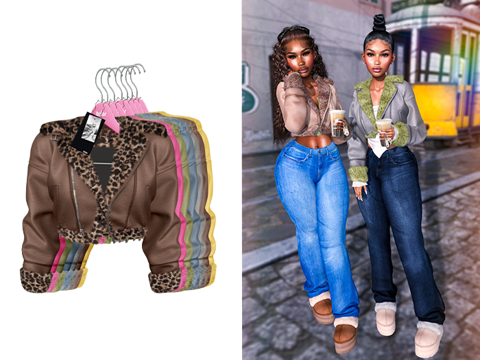 [Brior] Abby Leather Jacket - FATPACK