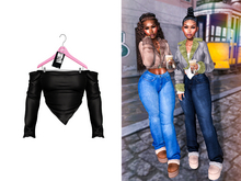 [Brior] Abby Top - (Black)