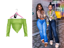[Brior] Abby Top - (Green)