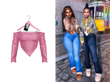 [Brior] Abby Top - (Pink)