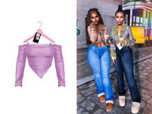 [Brior] Abby Top - (Purple)