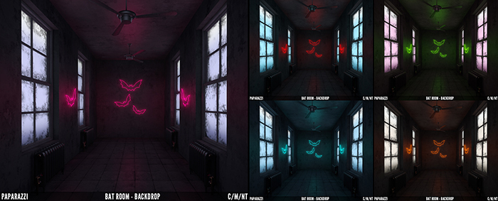 Paparazzi - FATPACK BACKDROPS - Bat Room