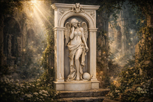 Ethereal Elegance Statue – Serene Mystic Decor Sculpture