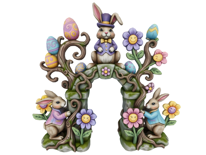 HB: Easter Bunny Arch FuLL PERM