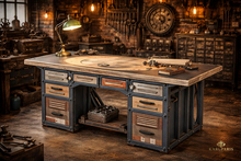 Workbench Marvel Furniture – Functional Artisan Decor Set