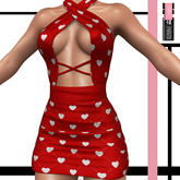 Valentines Day Halter Dress MAITREYA
