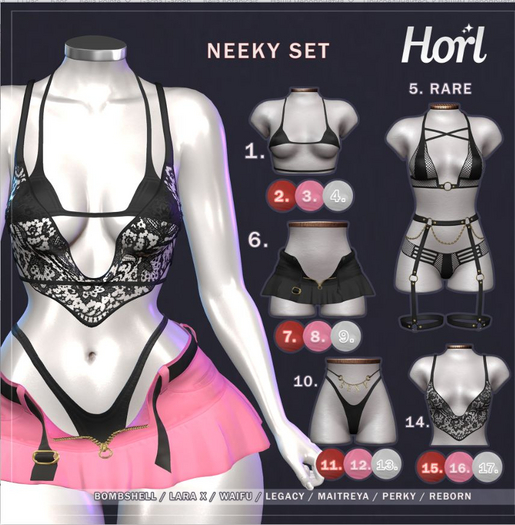 5. Neeky Outfit - HORL RARE