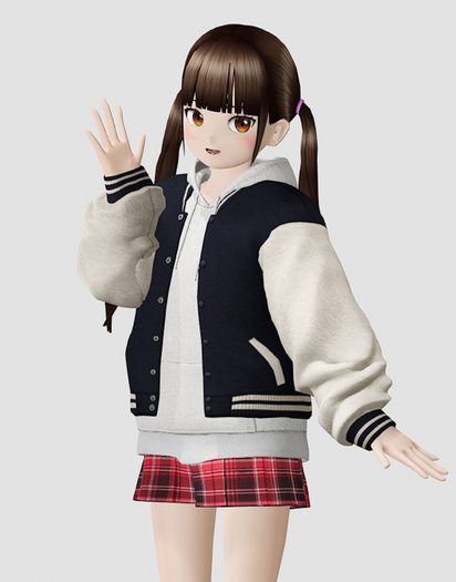 'Agnesa' stadium jacket set