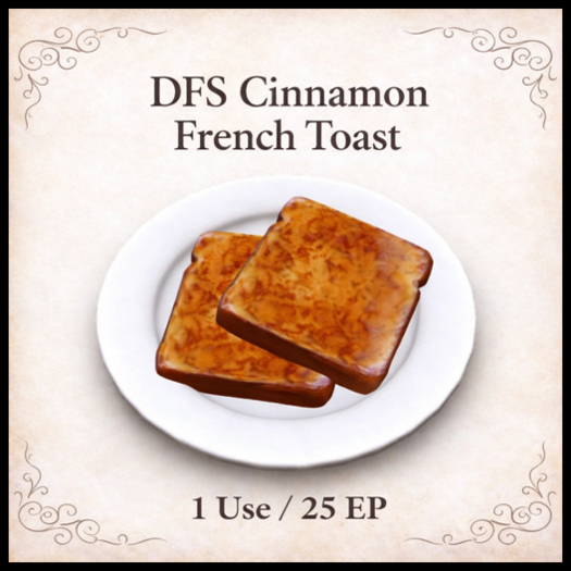 DFS Cinnamon French Toast - ACTUAL ITEM