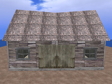 RE Old Shack Barn - Wide - Old West/Western
