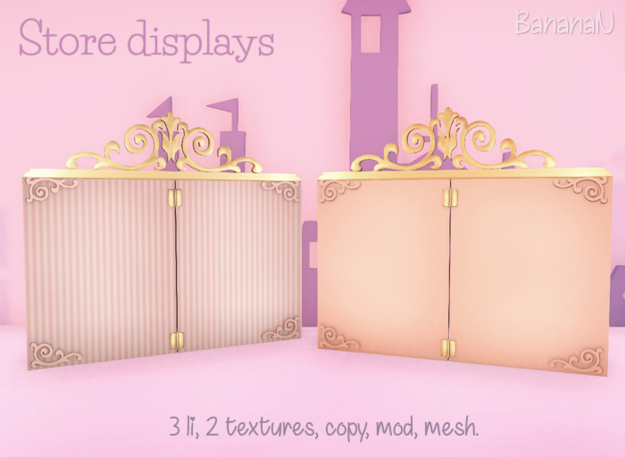 Store displays - Pink