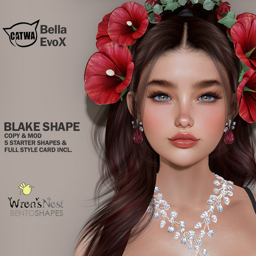 CATWA BELLA SHAP - { wren's nest } - Blake