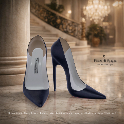 [PS] The Stiletto - Leather Black