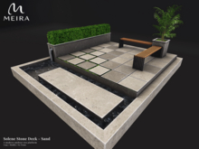 Meira Solene Stone Deck - Sand