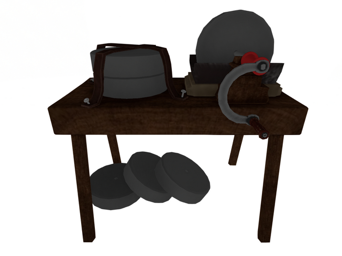 Medieval grindstone