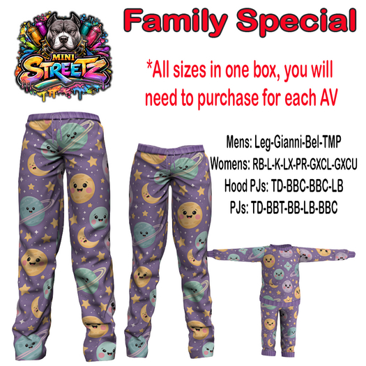 :::MS::: Sleepy PJS All sizes