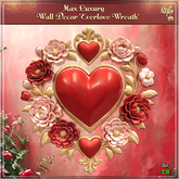 Max Luxury - Wall Decor 'Everlove Wreath'