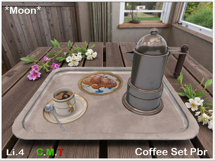 *Moon*Coffee Set Pbr
