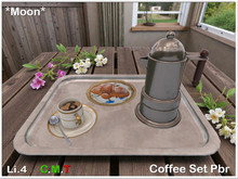 *Moon*Coffee Set Pbr