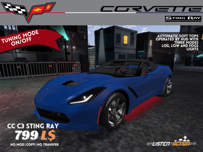 CC7 STING RAY CABRIO