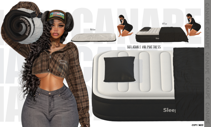 [Canape] Peak Comfort - AIR MATTRESS