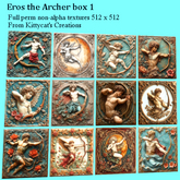 Eros the Archer tiles 1 box