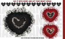 [Canape] Burn Away Bouquet - BLACK