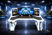 Futuristic Command Control Gaming Station