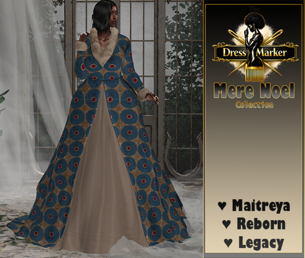 ~ DM ~ MERE NOEL A L'AFRICAINNE - CREAM