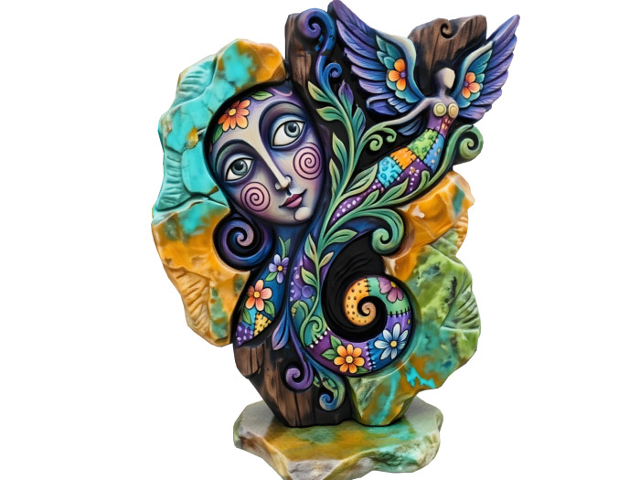 HB: Whimsy Colorful Angel FuLL PERM