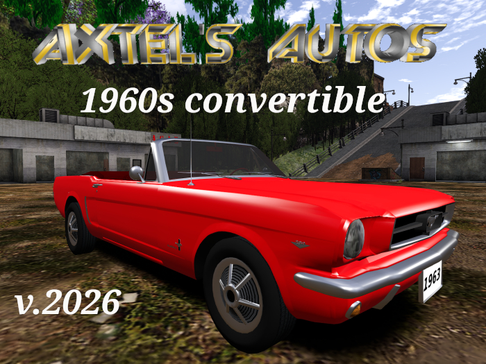 1960'S_mustang convertible