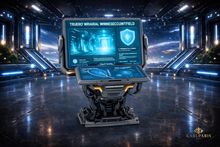Futuristic Security Control Terminal
