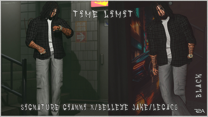 R2A-TIME LIMIT BLACK